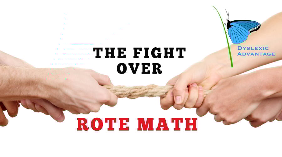 The Fight over Rote Math