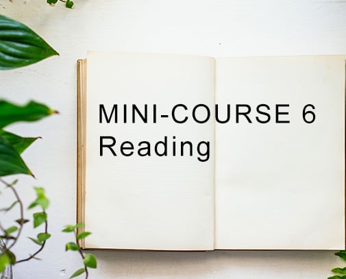 Minicourse 6 Reading