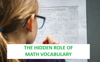 When Math Word Problems Go Wrong: The Hidden Role of Math Vocabulary